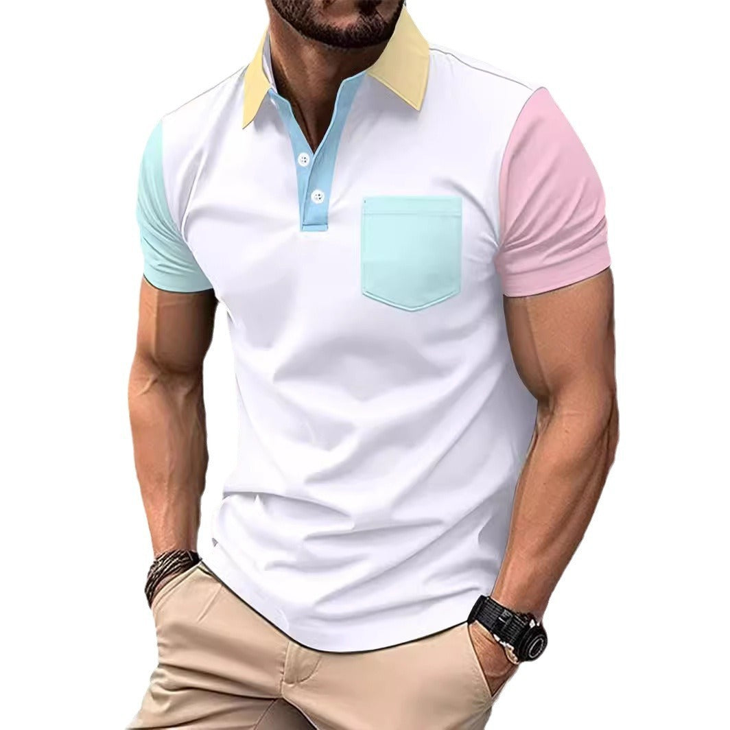 Fashionable All-matching Trendy Tops Men